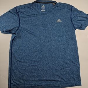 ADIDAS Men's Climalite Tee Sz Large Blue
